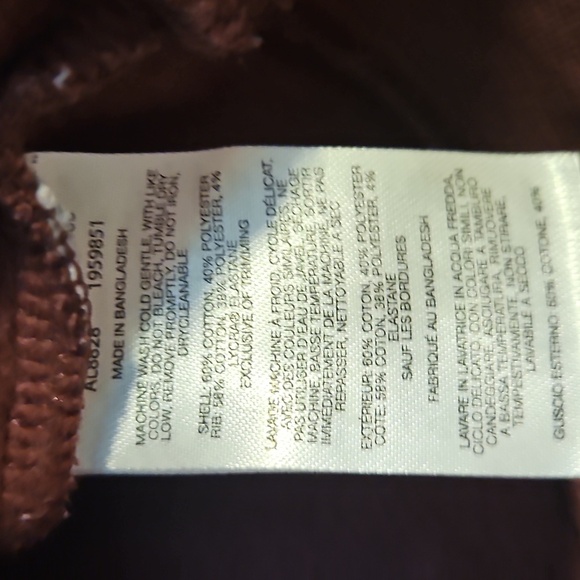 Womens Columbia Sweatshirt Medium purple pull over cotton - Picture 5 of 5